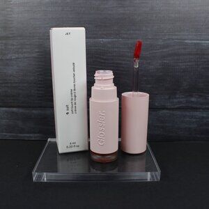 Glossier G Suit Soft Touch Lip Creme - Shade JET - Velvet Finish BNIB